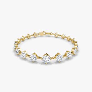 Infinity Linked Tennis Bracelet